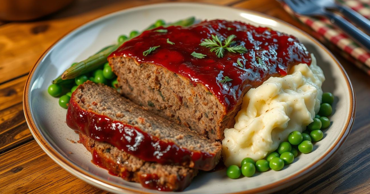 Classic Homemade Meatloaf