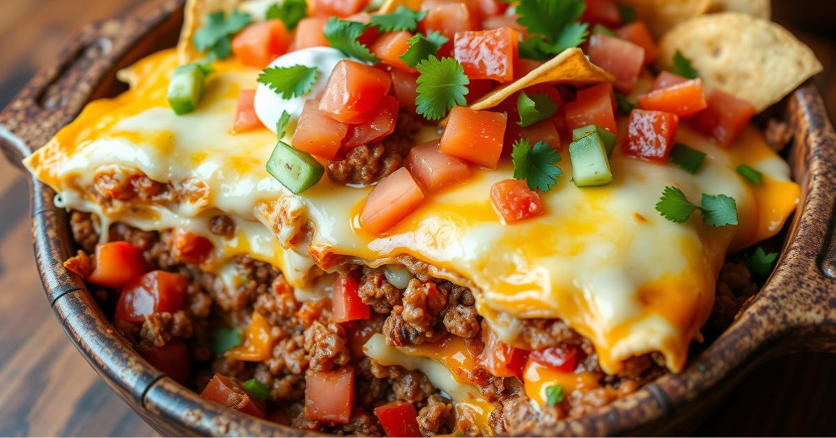 Walking Taco Casserole Recipe