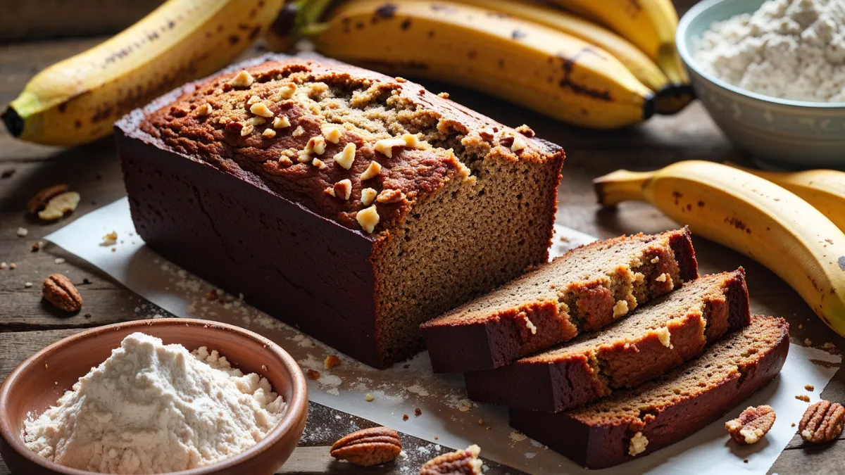 Banana Bread Recipe 2 Bananas