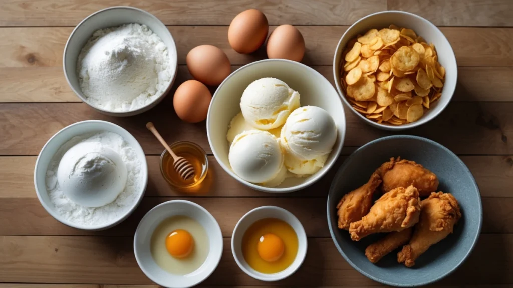 Fried Chicken Ice Cream