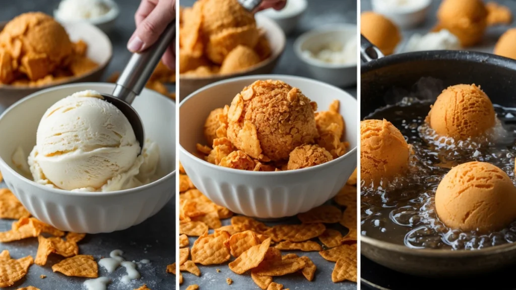 Fried Chicken Ice Cream