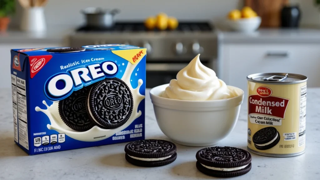 Easy Homemade Oreo Ice Cream in No Time