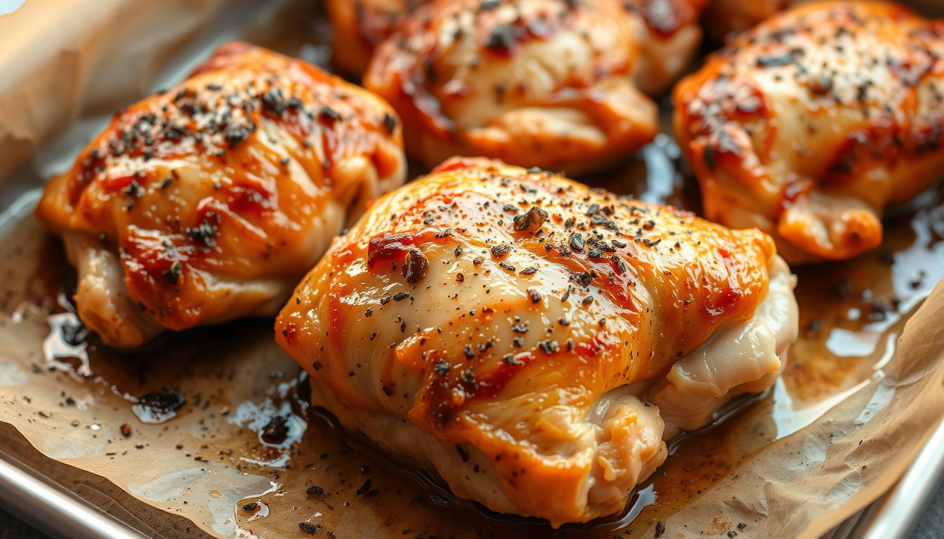 baked boneless chicken thighs​