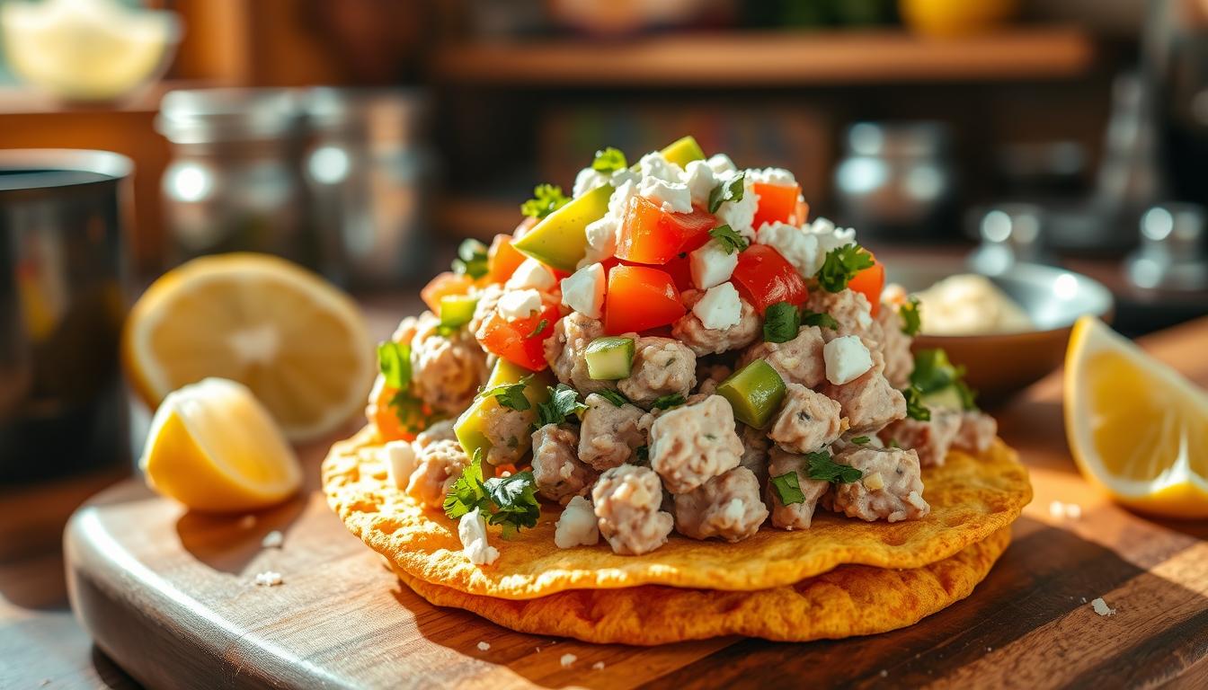 tuna tostada